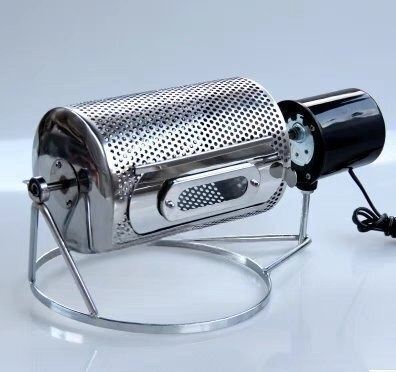 コーヒー豆ロースター 100～600g コーヒー生豆焙煎器 ステンレス電動小型 手作り 家庭用110Ｖ