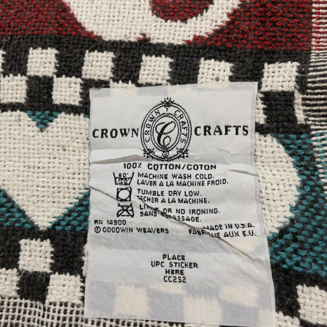 vintageラグ カーペット USA製 キャット フルーツ チェック 1043 vintageラグ カーペット USA製 キャット フルーツ チェック 1043