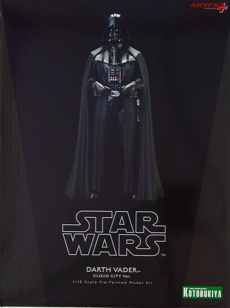コトブキヤ ARTFX＋PLUS / 1/10 SCALE PRE PAINTED MODEL KIT DARTH VADER / CLOUD CITY VER 1/10