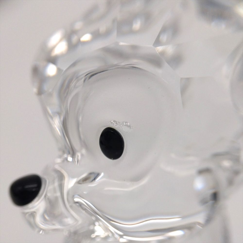 SWAROVSKI - スワロフスキー SWAROVSKI ディズニー BANBI バンビ セット オブジェ 置物 943951 クリア 台座付き【中古】 スワロフスキー SWAROVSKI ディズニー BANBI バンビ セット