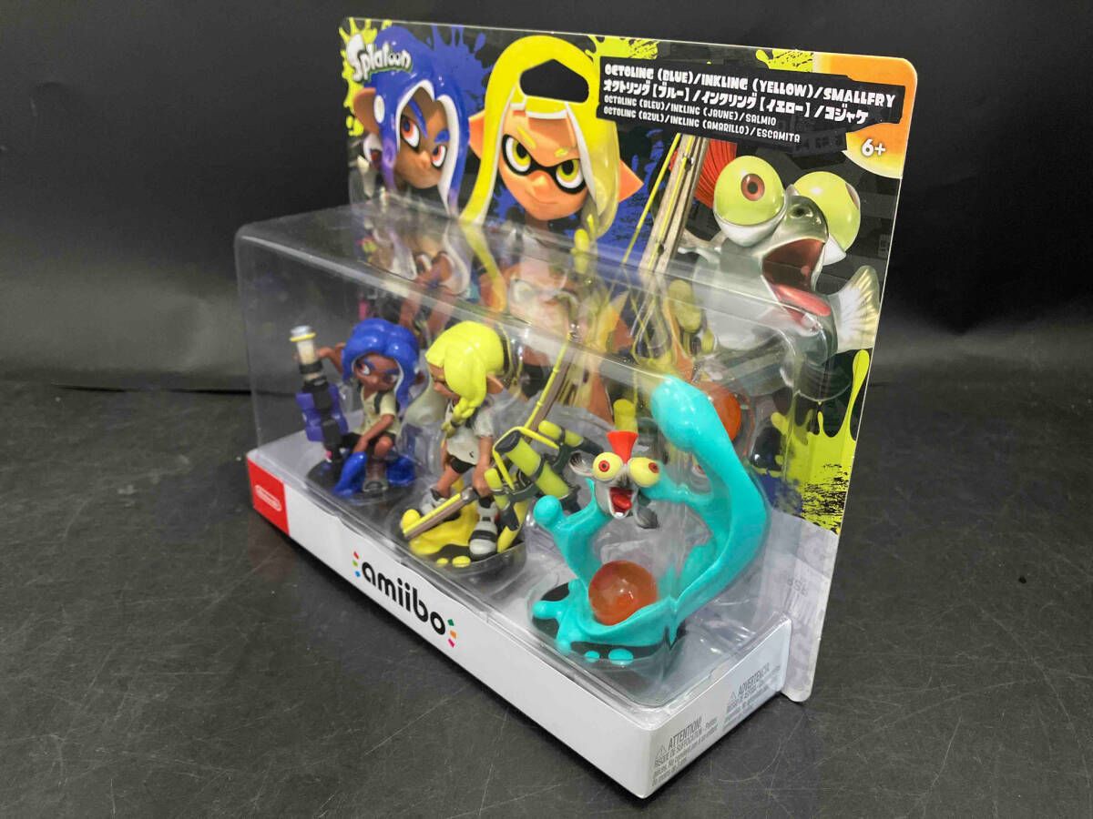 amiibo トリプルセット【インクリング(イエロｰ)/オクトリング