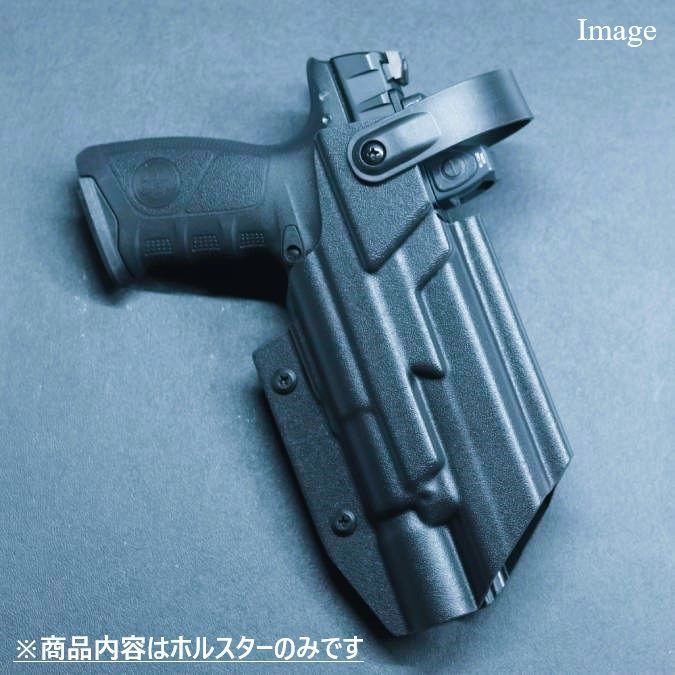 NGH 中島勇ヴィンテージSAA用ガンベルトホルスター本革製ブラック