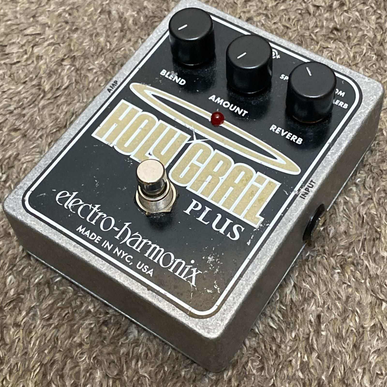 electro-harmonix HOLY GRAIL PLUS リバーブ electro-harmonix HOLY