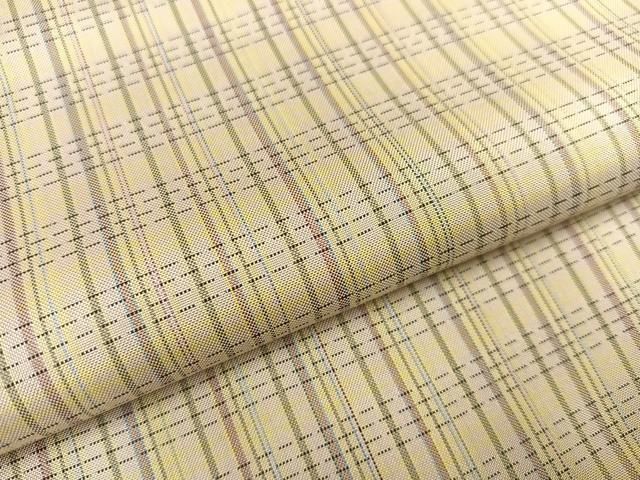 平和屋着物●上質な紬　格子　正絹　逸品　AAAV9426ph 平和屋着物○上質な紬 格子 正絹 逸品 AAAV9426ph - メルカリ