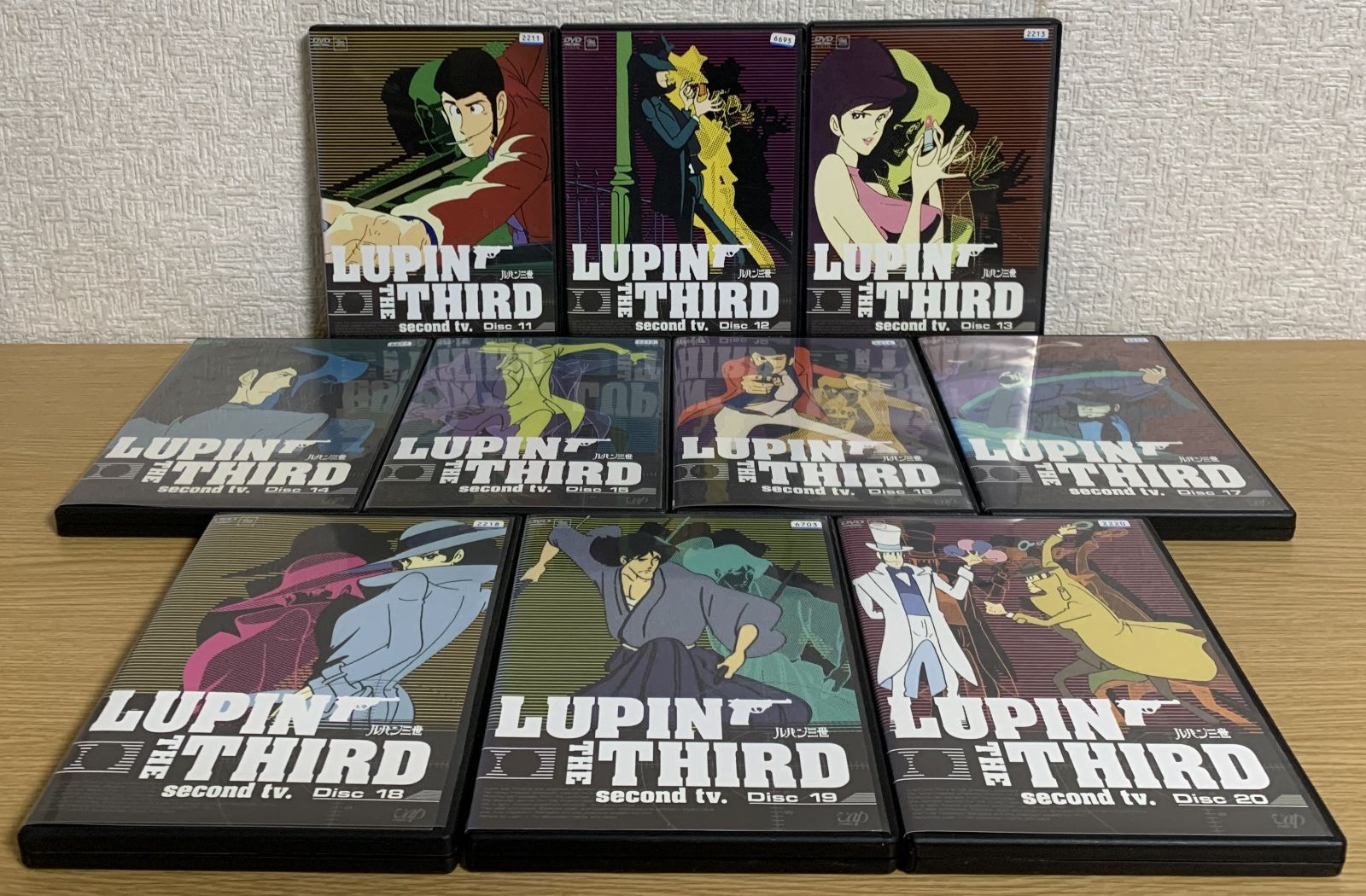 【全巻セット】ルパン三世 second tv. 全巻 DVD ルパン三世 second tv DVD全巻セット - メルカリ