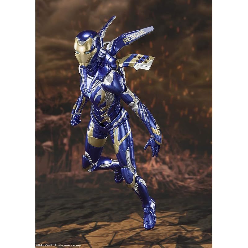 S.H.フィギュアーツ アベンジャーズ レスキュー・アーマー (アベンジャーズ／エンドゲーム) 約150mm PVC&amp;ABS製 塗装済み可動フィギュア Amazon.co.jp: TAMASHII NATIONS S.H.フィギュアーツ