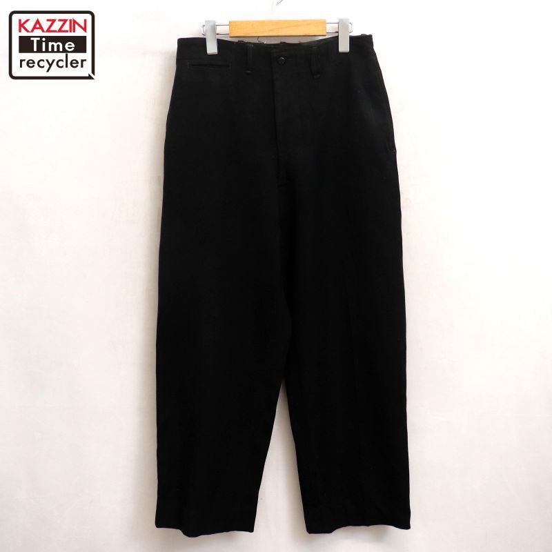 40s U.S.ARMY ウールギャバジン ミリタリーパンツ メンズ XLサイズ相当 ビッグサイズ オーバーサイズ