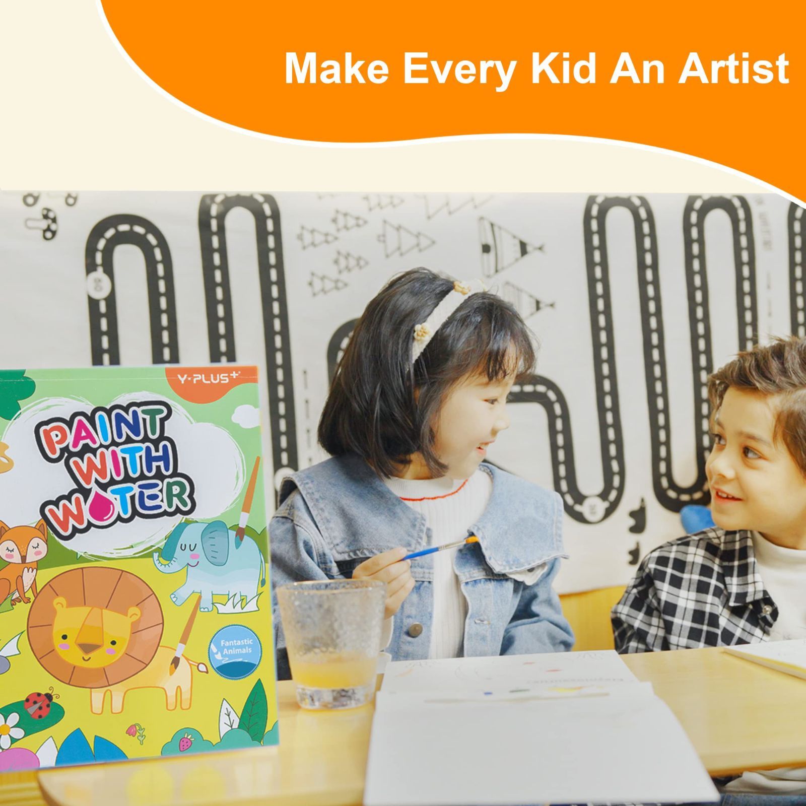 何回でもぬれる塗り絵