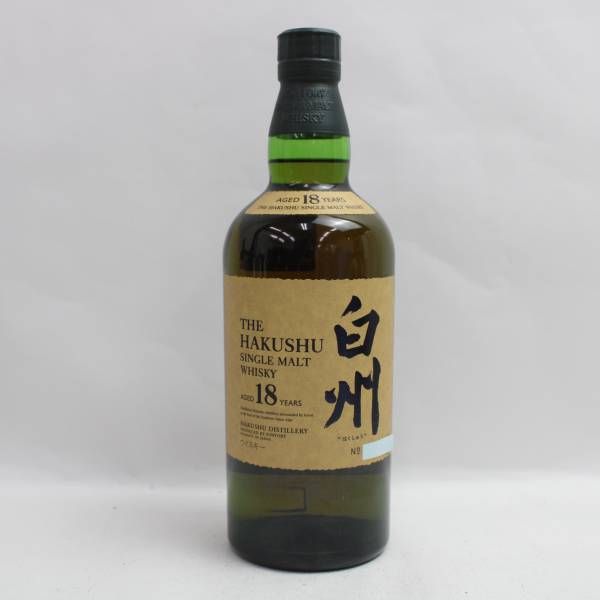 SUNTORY（サントリー）白州 18年 旧 43％ 700ml T24F080007