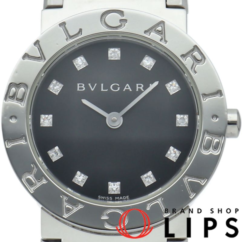ブルガリ ブラックダイヤル BB26SS ウォッチ BVLGARI ブルガリ ブルガリブルガリ BB26SS ブラック文字盤