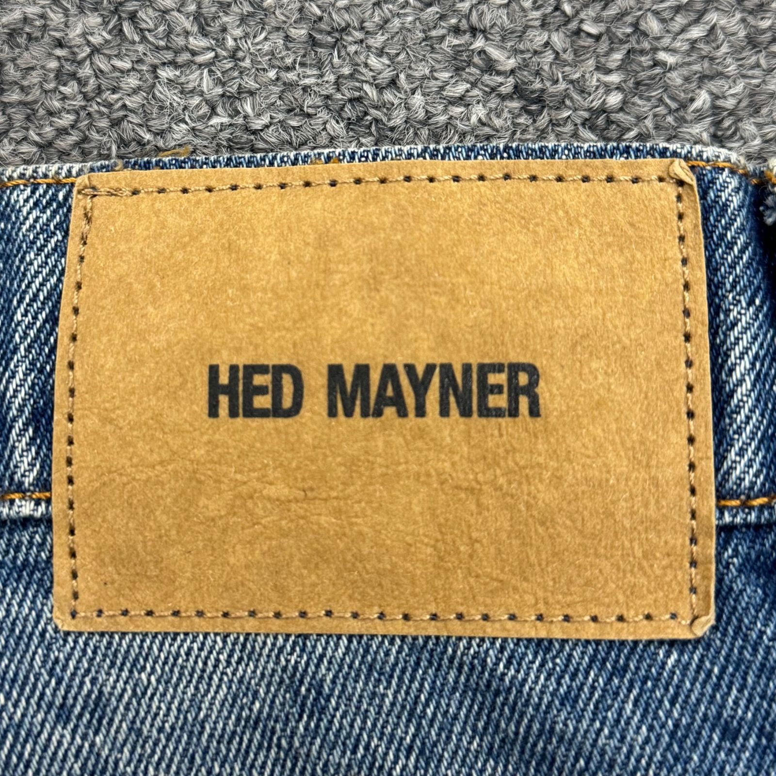 HED MAYNER 24SS デニムパンツ HED MAYNER (ヘドメイナー) / PLEATED DENIM / デニム / 24SS