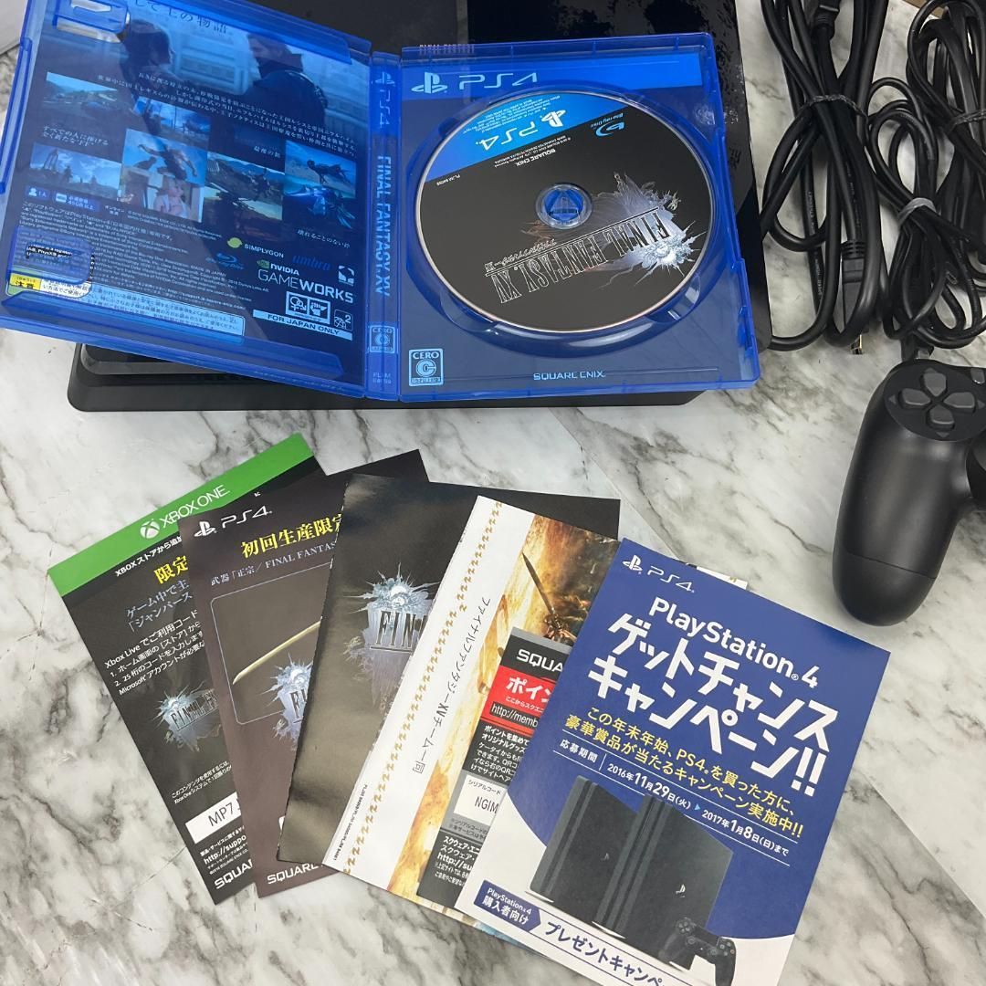 極美品 PS4 FINAL FANTASY XV ルナエディション 動作OK - メルカリ