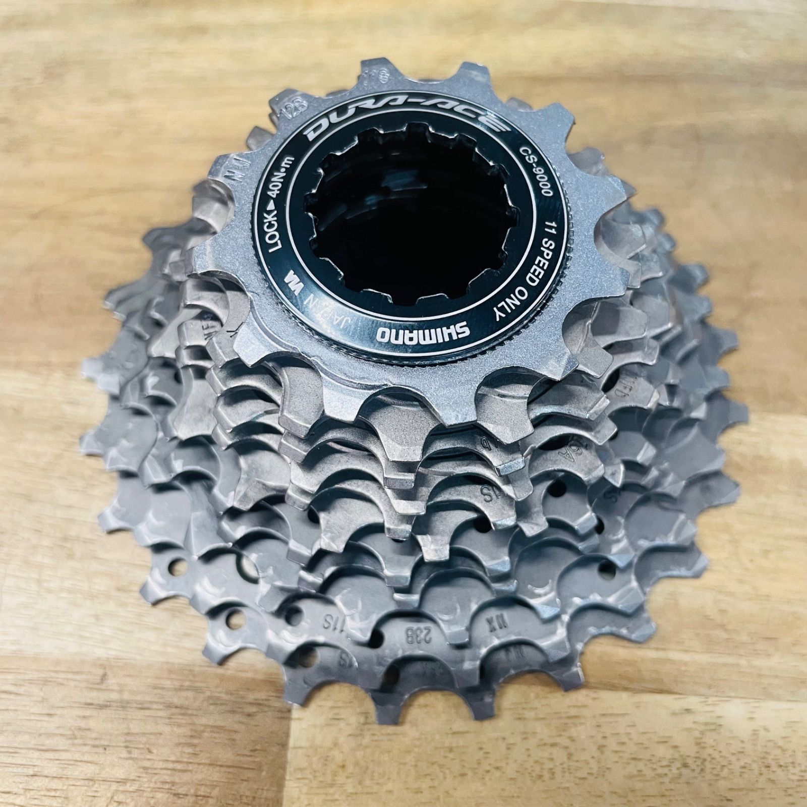 DURA-ACE 12-25T 11s CS-9000 カセット スプロケット シマノ デュラエース SHIMANO 11速 191g 軽量 クロス  チタン クリーニング済 - メルカリ