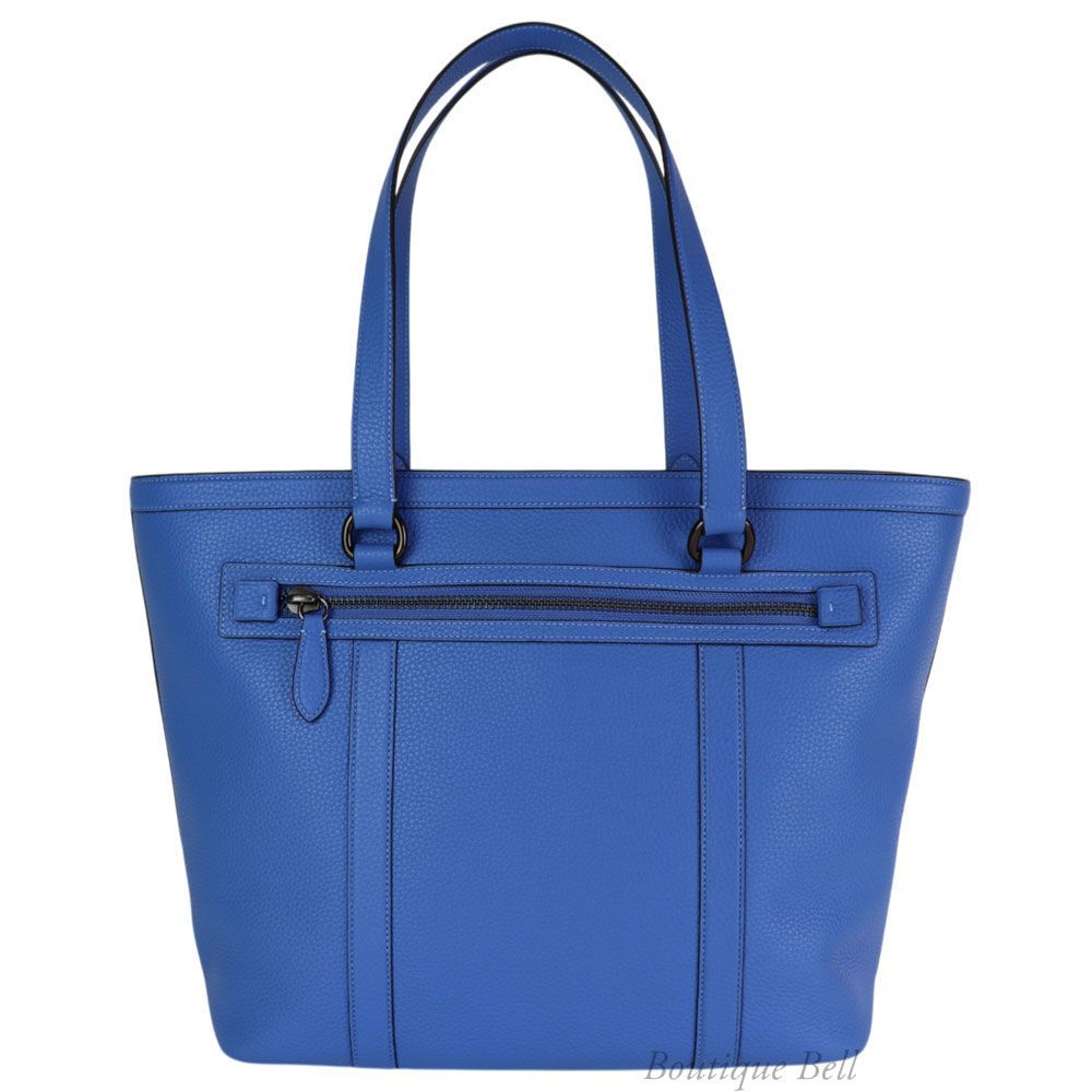 COACH】コーチ ペブル レザー ゴッサム ジップ トート バッグ