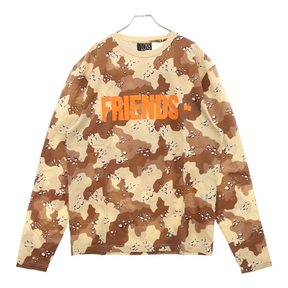 VLONE (ヴィーロン) FRIENDS TEE フレンズ プリント カモ 長袖 VLONE (ヴィーロン) FRIENDS TEE フレンズ プリント カモ 長袖