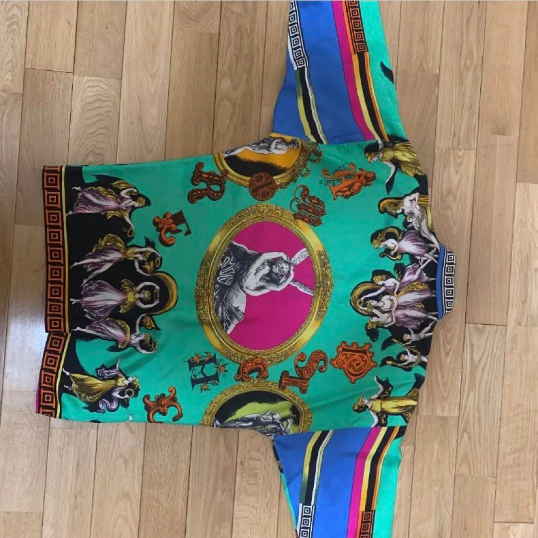 シルクプリントシャツ