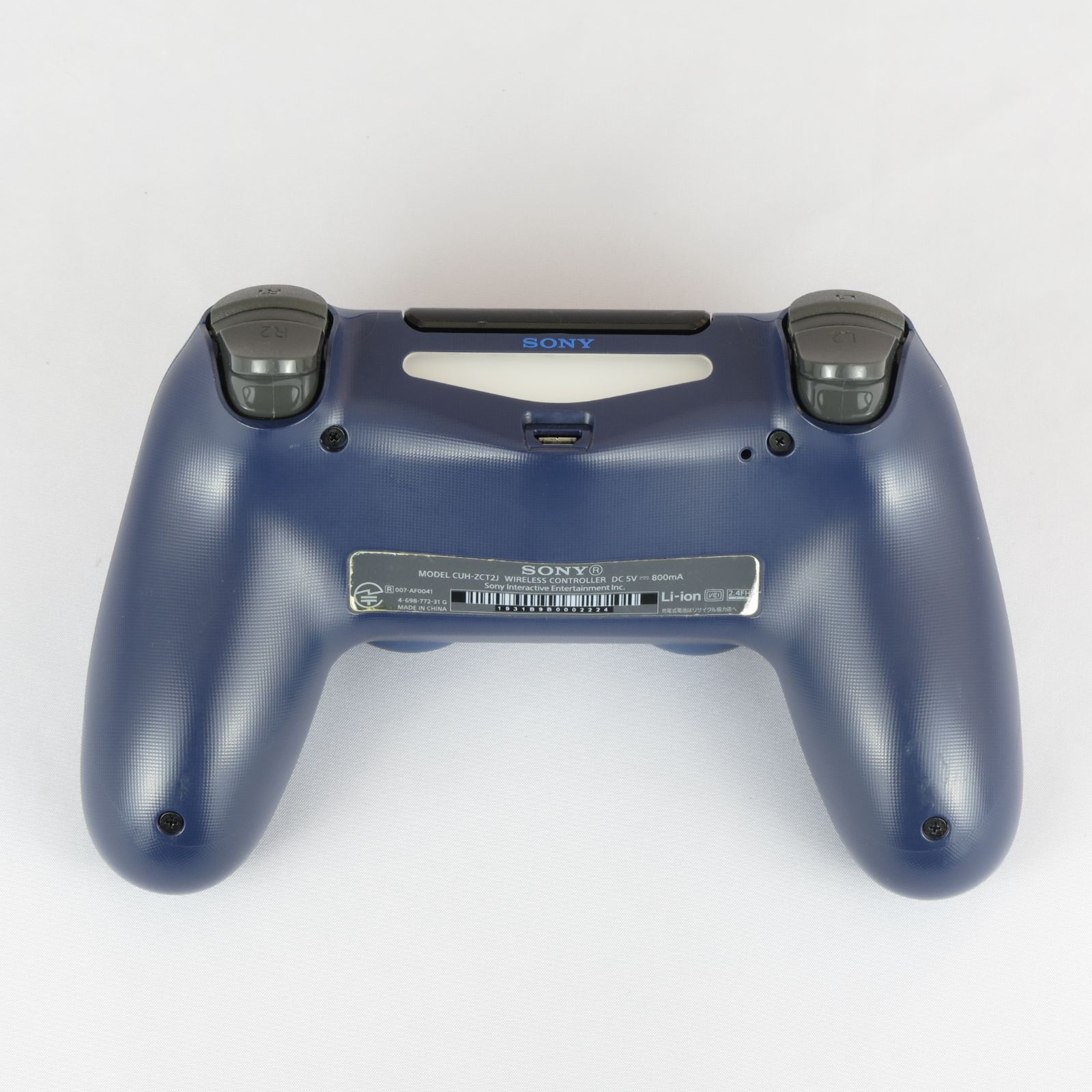 PS4コントローラー DUALSHOCK4 SONY純正 (ミッドナイトブルー)No105