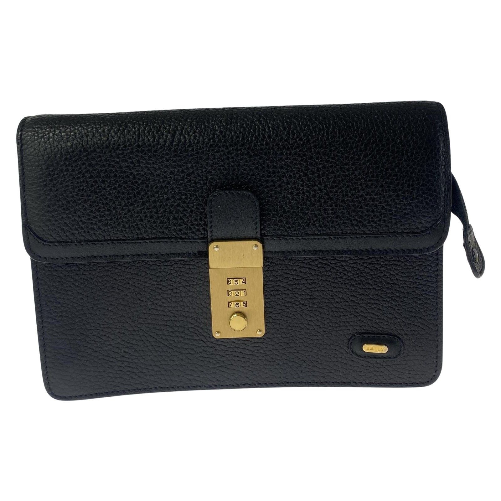 BALLY バリークラッチバッグ|ブラック