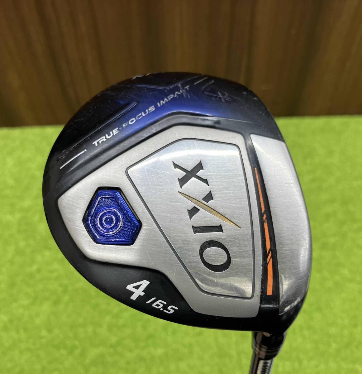 DUNLOP ダンロップ XXIO Ⅹ ネイビー フェアウェイウッド 4W 男性右利き用 シャフトXXIO MP1000 フレックス4222R ヘッドカバー付 ゴルフ