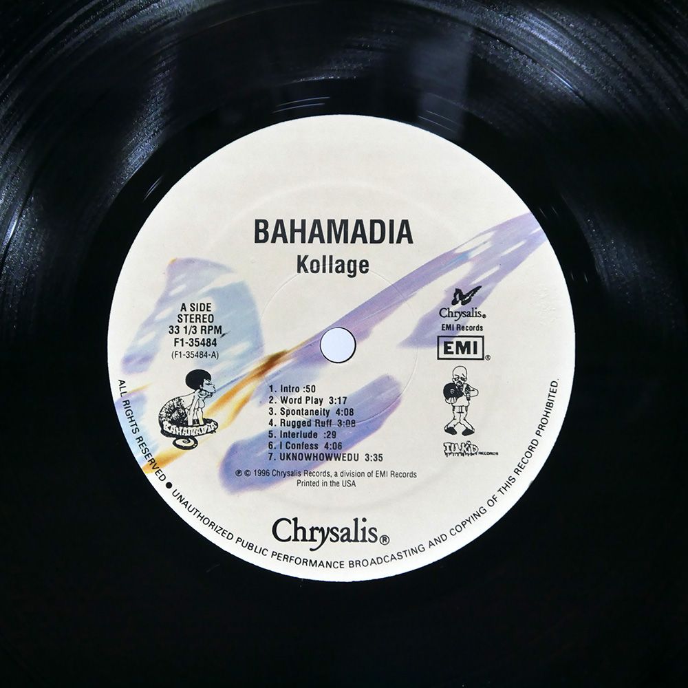 BAHAMADIA|KOLLAGE|CHRYSALIS F135484