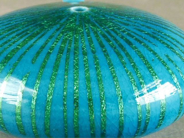 小野 珀子 釉裏金彩 水滴 - メルカリ
