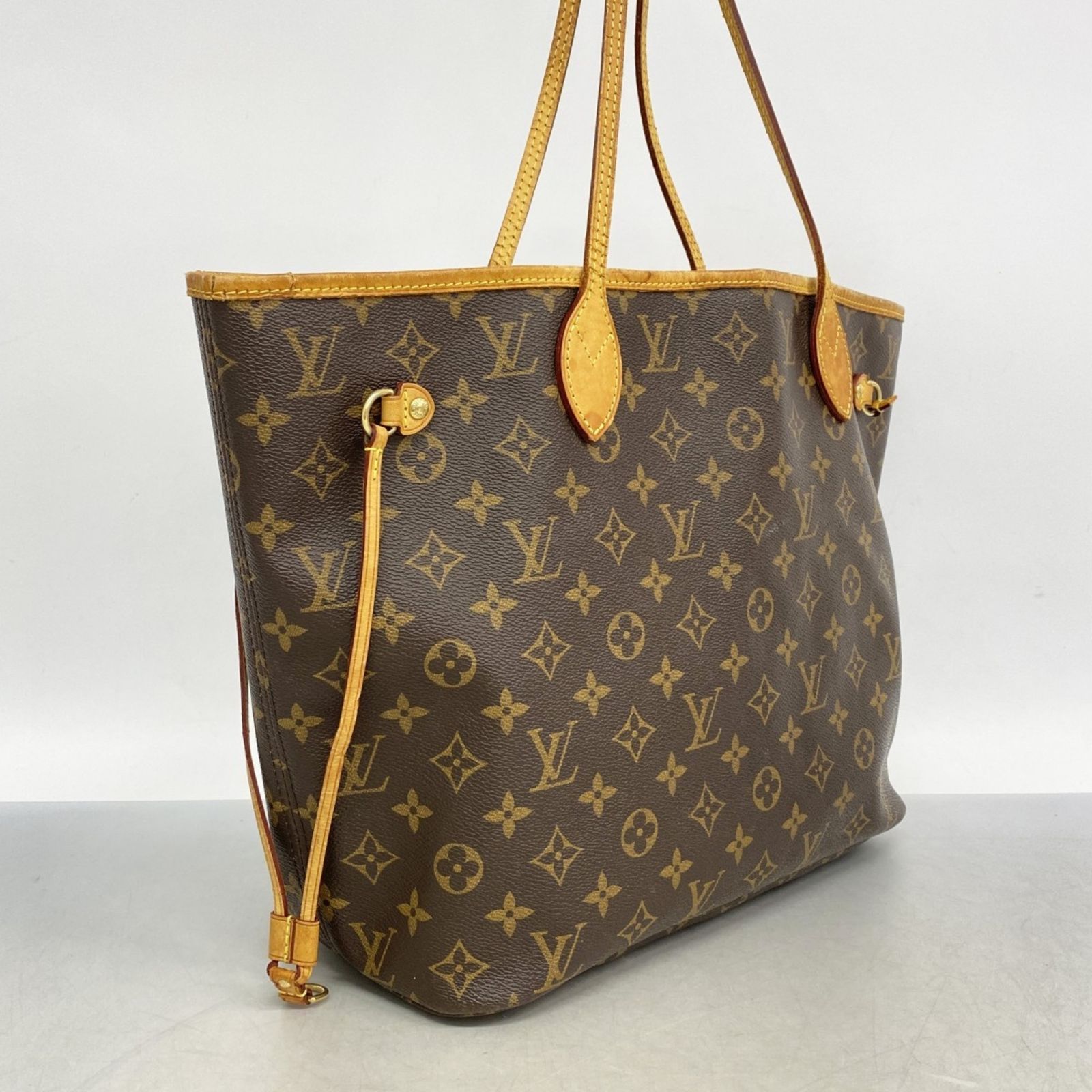 ルイ ヴィトン Louis Vuitton ルイ ヴィトン トートバッグ モノグラム ネヴァーフルMM M40156 ブラウンレディース P1440143