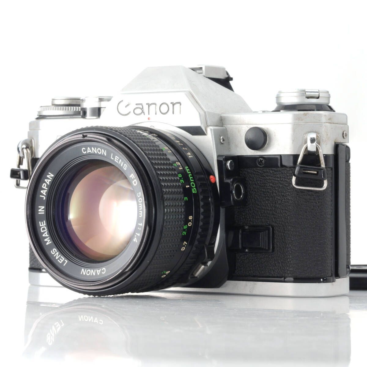 キャノン Canon AE-1 フィルムカメラ FD 50mm F1.4 レンズ セット h052