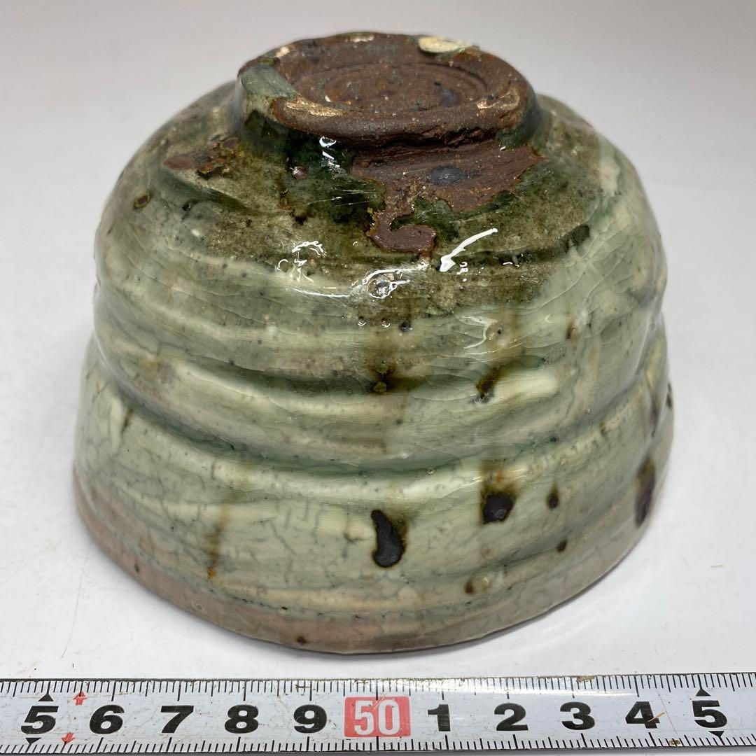 水野澤三(名工)陽山窯　美濃茶碗　共箱 直径12.3cm 東H5-1223① 水野澤三(名工)陽山窯 美濃茶碗 共箱 直径12.3cm 東H5-1223①