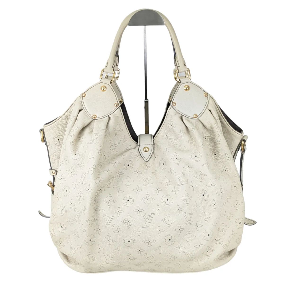 ルイヴィトン マヒナ XL ラン ショルダーバッグ レザー M93059