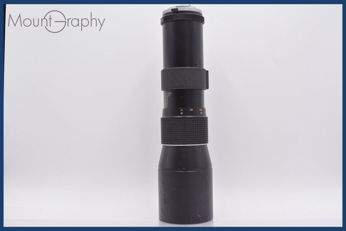 トキナ Tokina TELE-AUTO 400mm F6.3 後キャップ付 完動 同梱可 mj4960