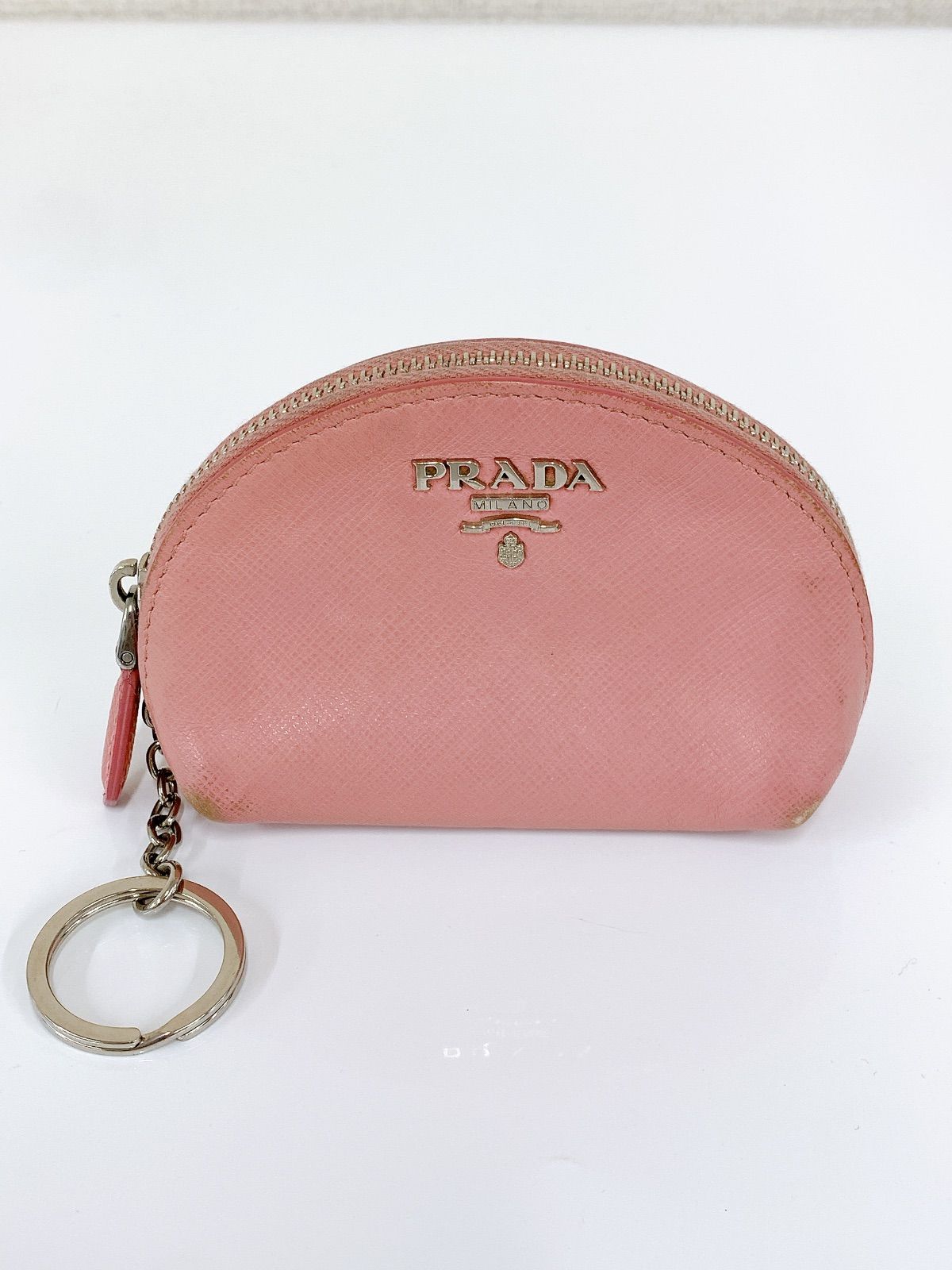 PRADA プラダ キーケース ポーチ ピンク コインケース【財布】【1】 - メルカリ