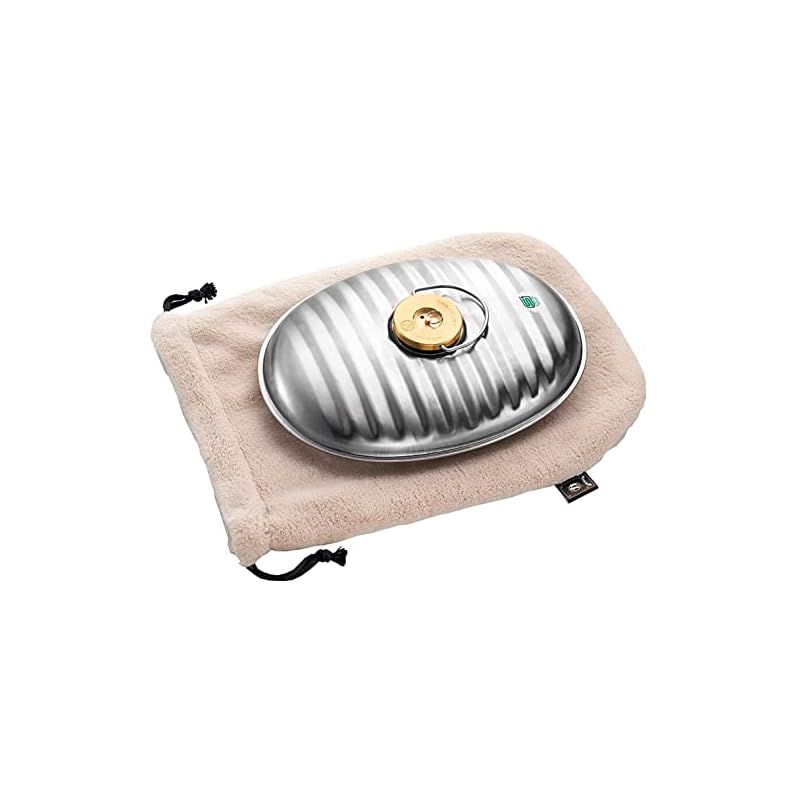 彡マルカ 湯たんぽ ステンレス 2.2L 袋付 本体 SF-22 0