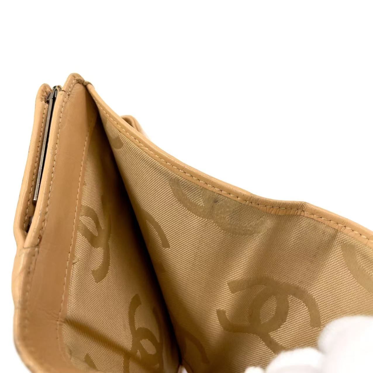 ブラック×ベージュ 財布