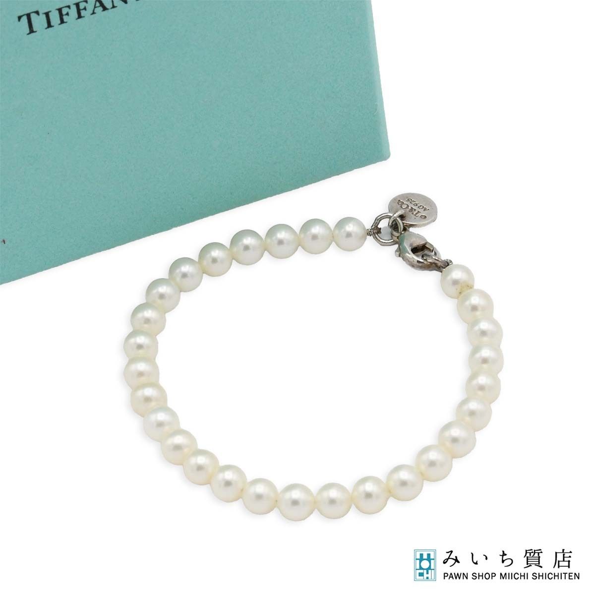 TIFFANY＆Co. ティファニー パール ブレスレット Ag925 約8.2g 