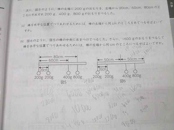 浜学園 小6 理科 入試直前特訓問題集 PART1/2 RDコース テキストセット