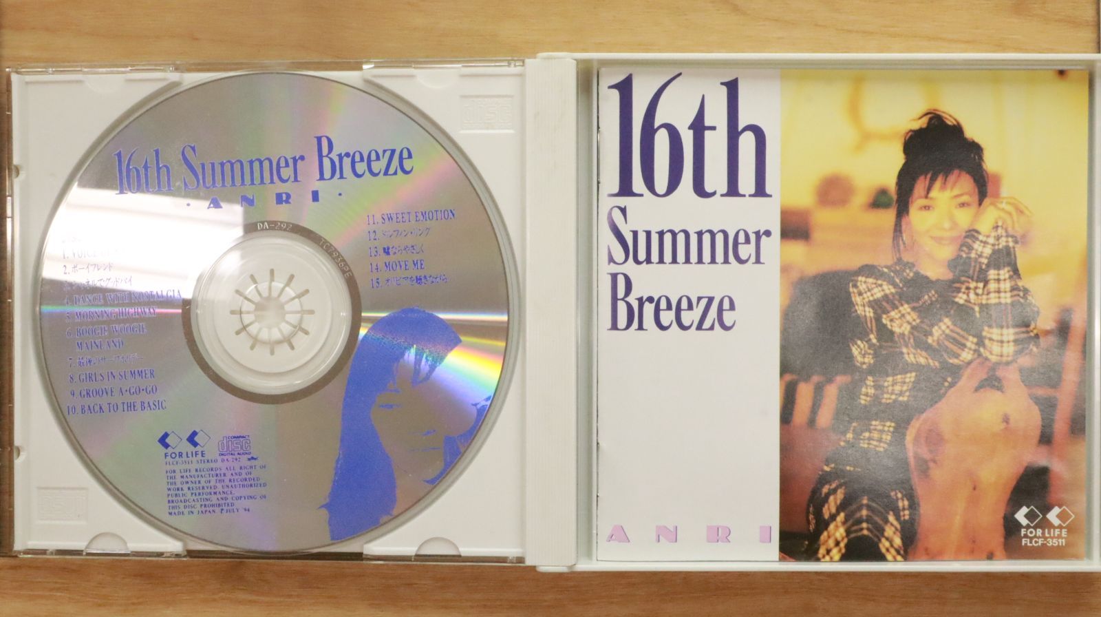 国内盤CD☆杏里/Anri□ 16th Summer Breeze 【FLCF3511/4988018306160