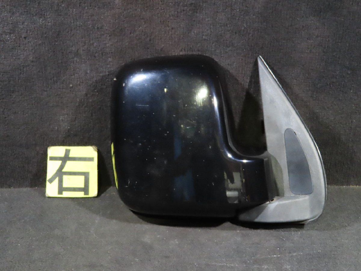 バモス ABA-HM1 純正 手動式 取付部OK ドア サイド ミラー 右 B92P 検索 HM2 /No，12456