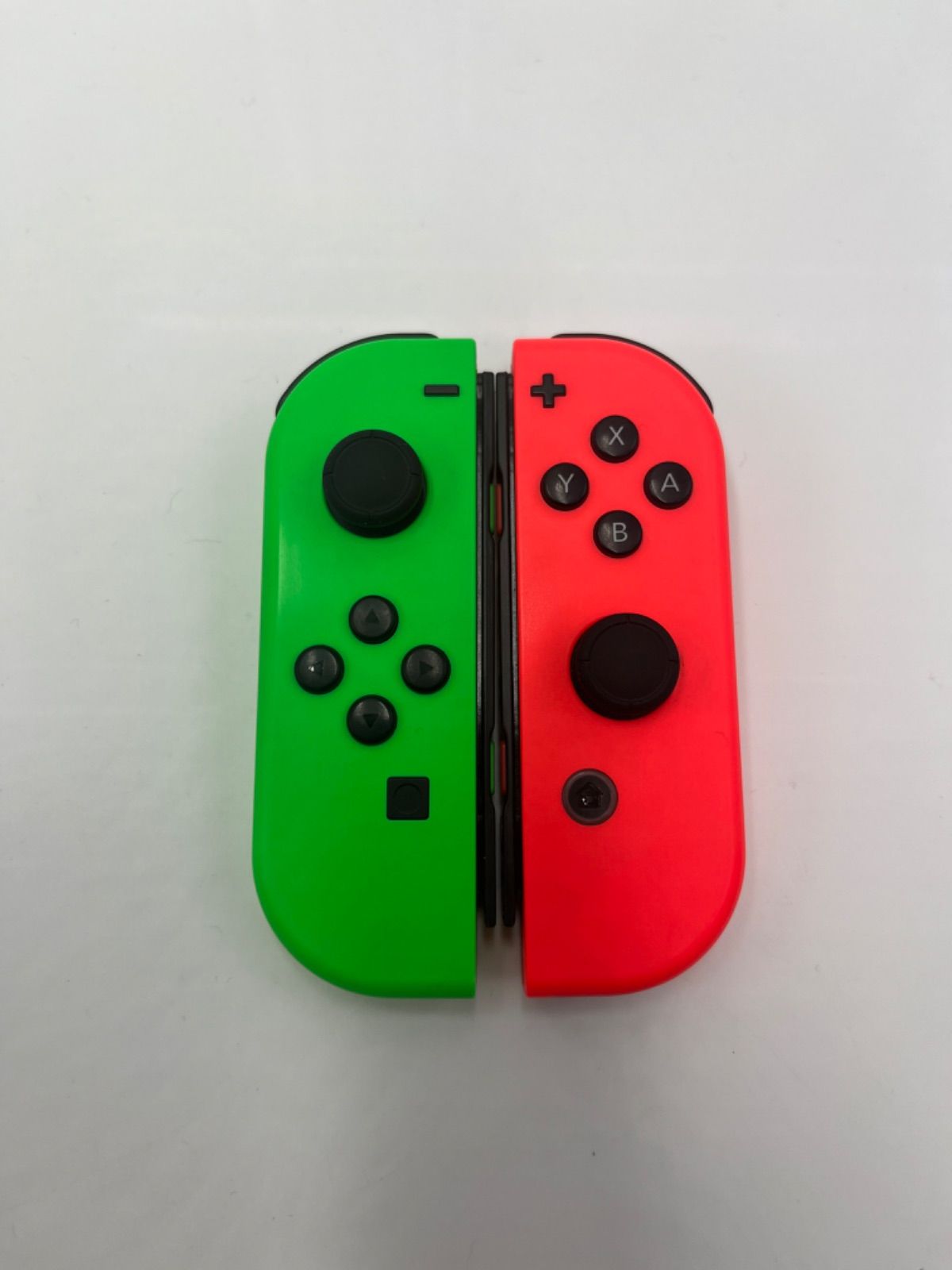 Nintendo Switch - 【美品】スイッチ ジョイコン 左右 ネオングリーンレッド ストラップ付 M 動作OK・安心補償】Nintendo Switch スイッチ ジョイコン 左右