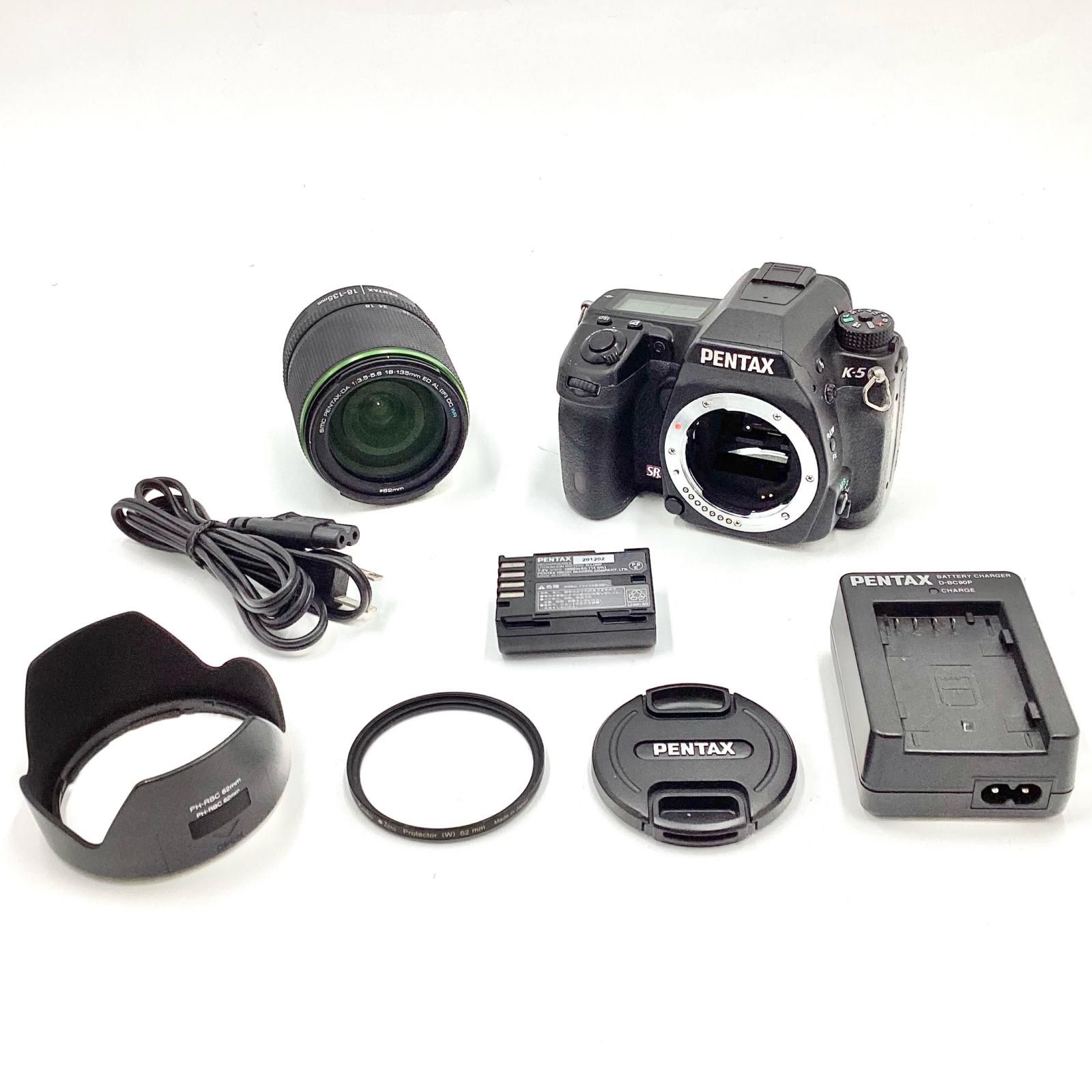 中古】 PENTAX デジタル一眼レフカメラ K-5II レンズキット DA18