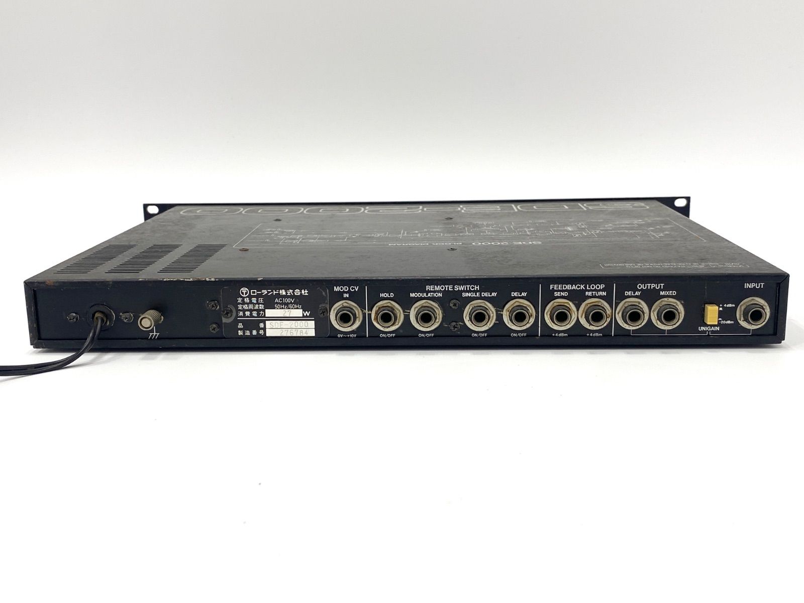 Roland SDE-2000 ディレイエフェクター - メルカリ