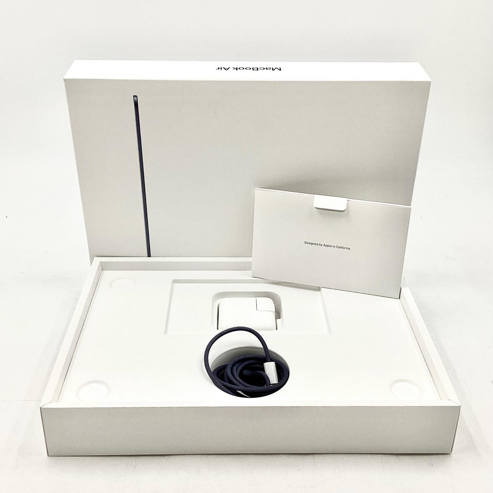 美品 MacBook Air M2 16GB/512GB ミッドナイト 95% - メルカリ