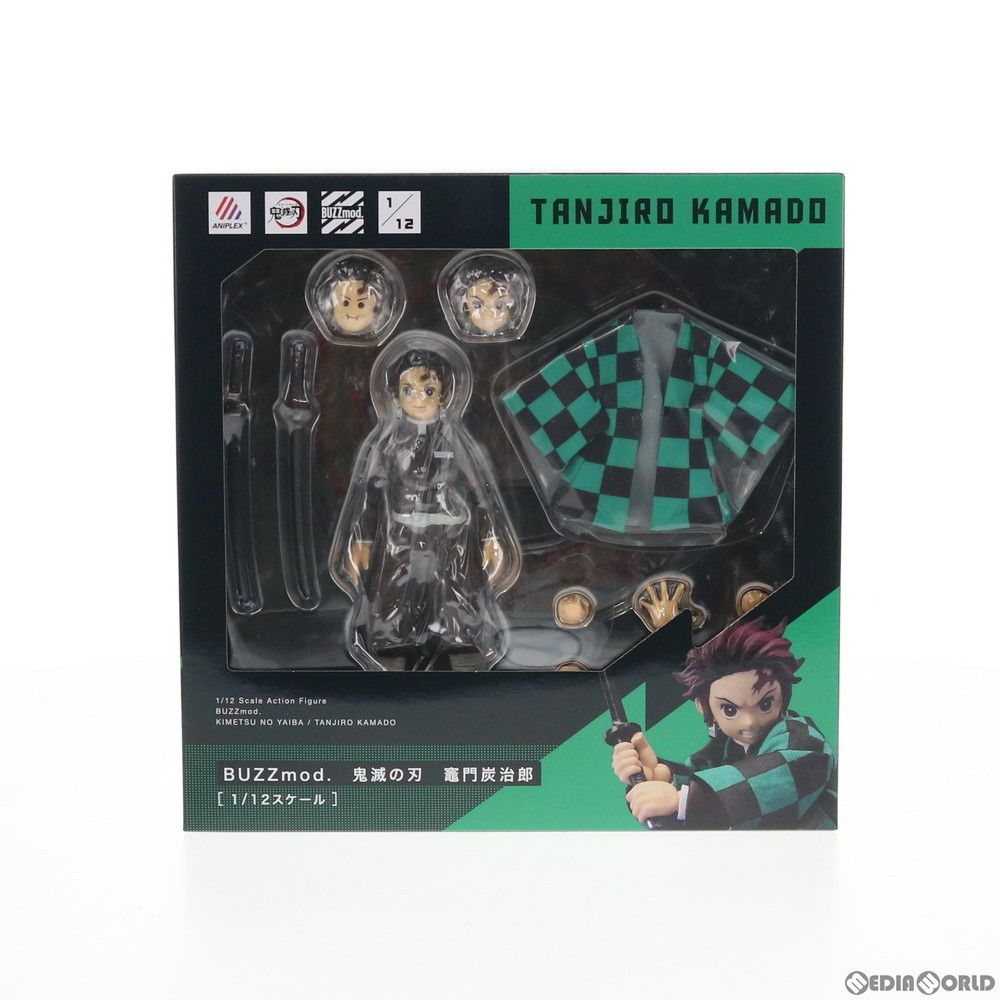 ANIPLEX+限定 BUZZmod.(バズモッド) 竈門炭治郎(かまどたんじろう) 鬼滅の刃 1/12 完成品 可動フィギュア(MD20-0237001) アニプレックス ANIPLEX+限定 BUZZmod.(バズモッド) 竈門炭治郎(かまどたん