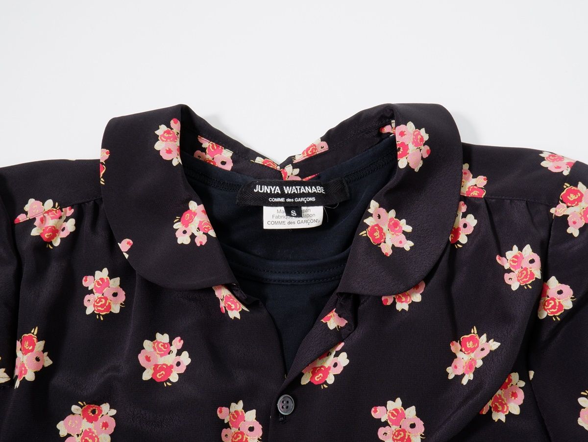 ジュンヤワタナベJUNYA WATANABEコムデギャルソン 2017SS フラワー花柄  
