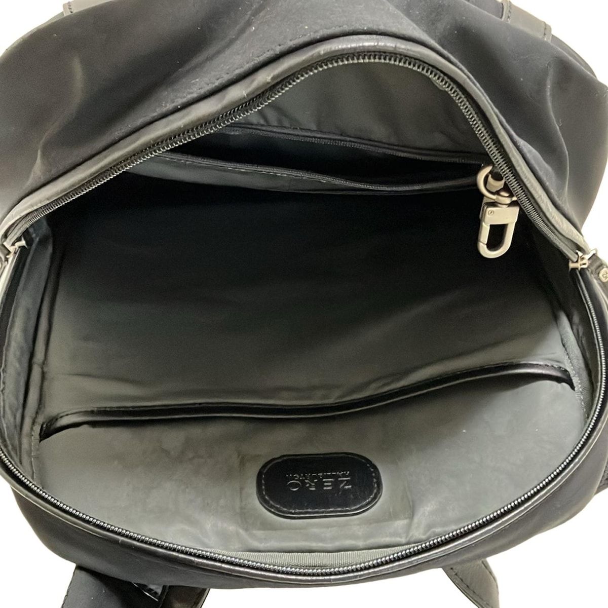 ZERO HALLIBURTON ゼロハリバートン リュックサック - 黒 レザー DECORATOM_COM_BR