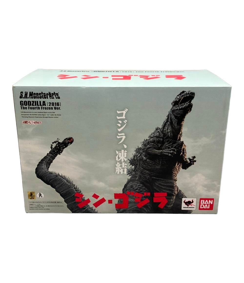 シン ゴジラ フィギュア S.H.MonsterArts ゴジラ 2016 第４形態 凍結Ver. バンダイ