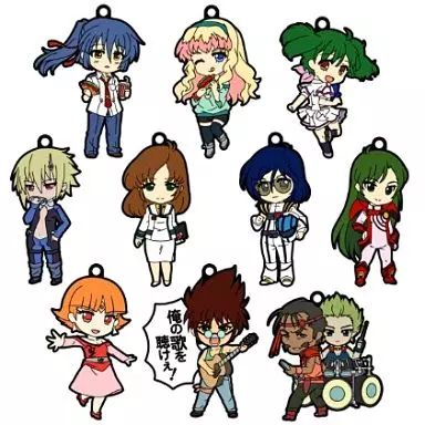 他の人はこちらも検索 中古】ストラップ(キャラクター) 「マクロス30周年 全10種セット ストラップ