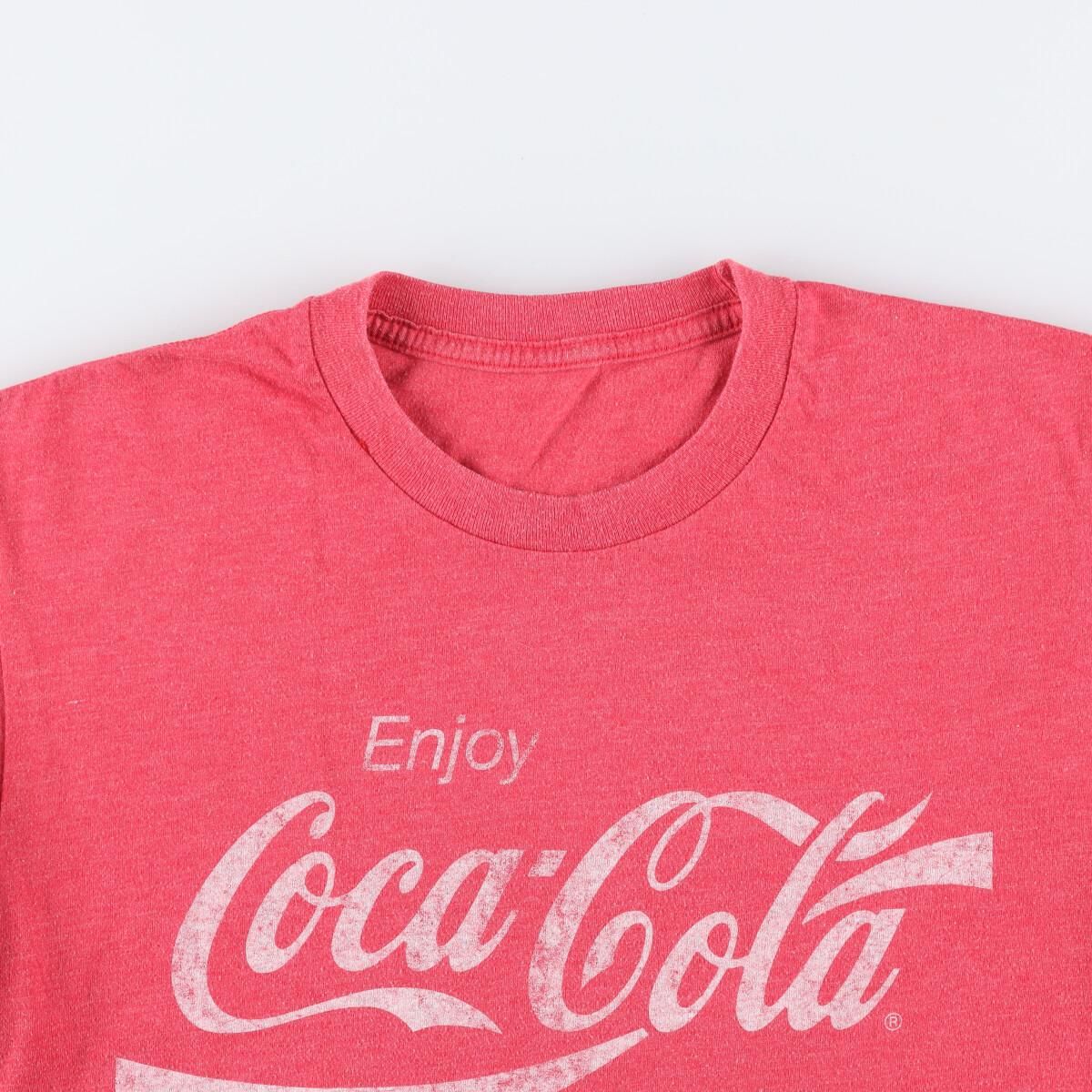 コカコーラ COCA-COLA アドバタイジングTシャツ メンズS /eaa332147485cm肩幅