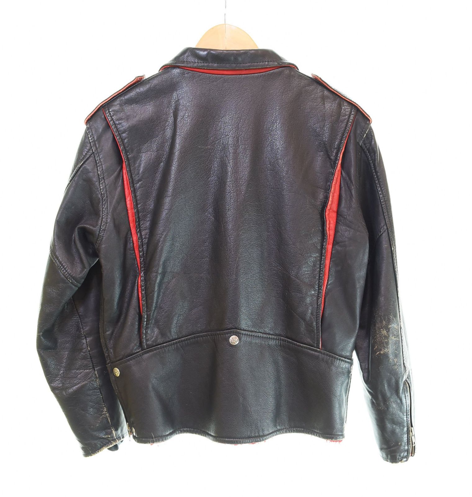 クリームソーダ　ジャケット クリームソーダ CREAM SODA 80's 金タグ LEATHER DOUBLE RIDERS