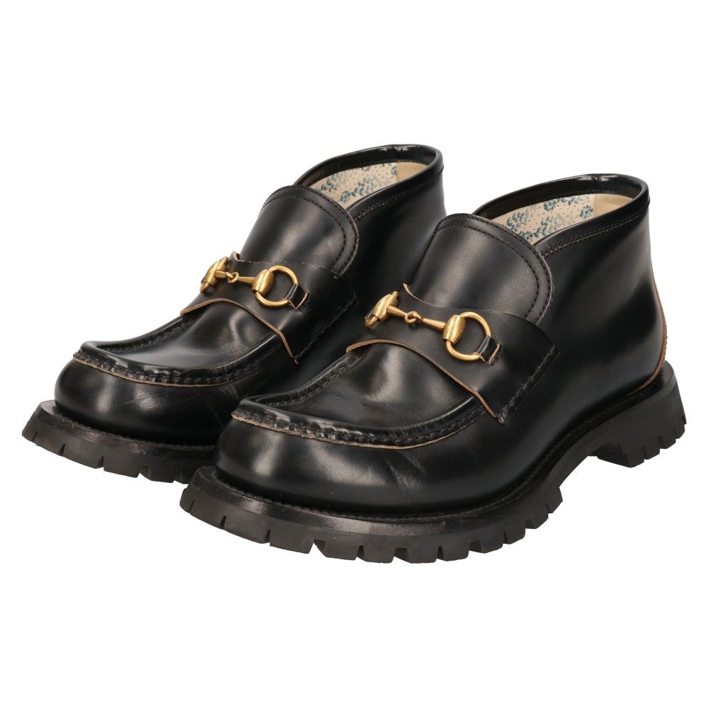 GUCCI (グッチ) Leather Horsebit Loafer レザー ホースビット