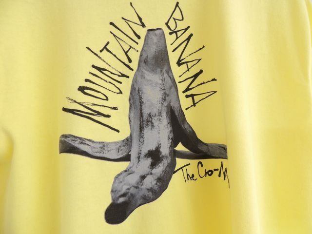 ト送料込 ザ・クロマニヨンズ MOUNTAIN BANANA 黄色Tシャツ - 通販